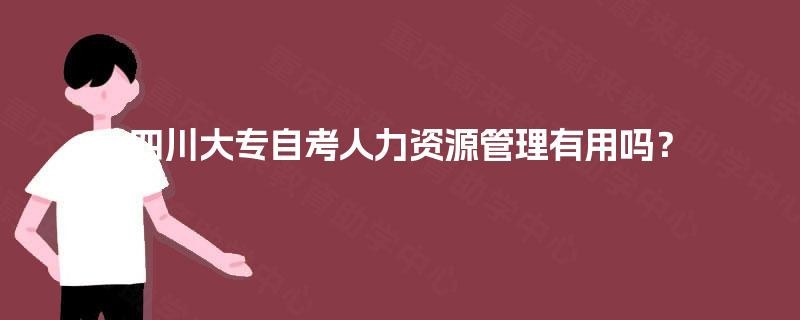 四川大专自考人力资源管理有用吗? 四川大专自考人力资源管理有用吗?