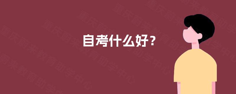 自考什么好？
