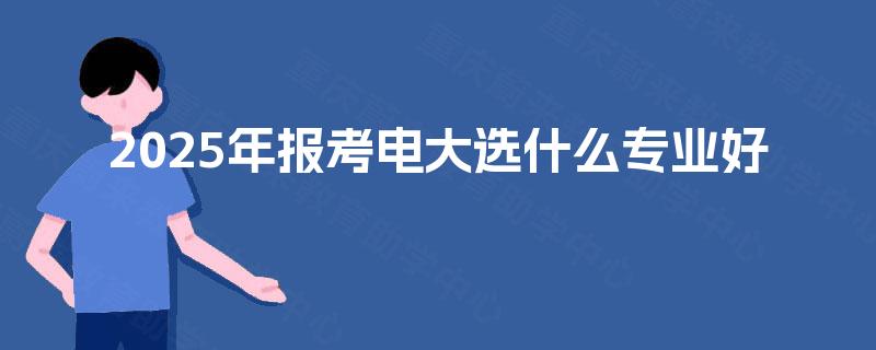 2025年报考电大选什么专业好 2025年报考电大选什么专业好