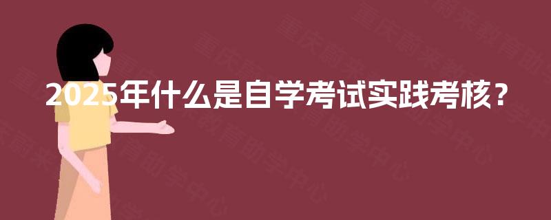 2025年什么是自学考试实践考核? 2025年什么是自学考试实践考核?