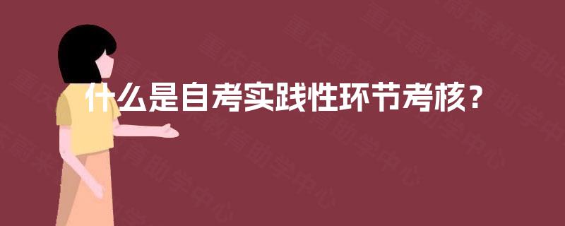 什么是自考实践性环节考核？