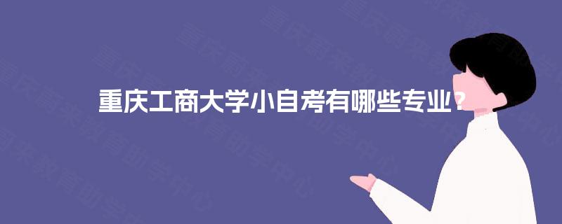 重庆工商大学小自考有哪些专业？