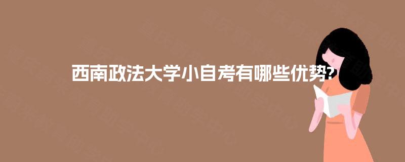 西南政法大学小自考有哪些优势? 西南政法大学小自考有哪些优势?