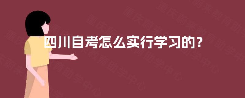 四川自考怎么实行学习的? 四川自考怎么实行学习的?