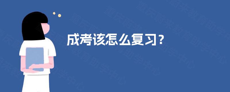 成考该怎么复习？