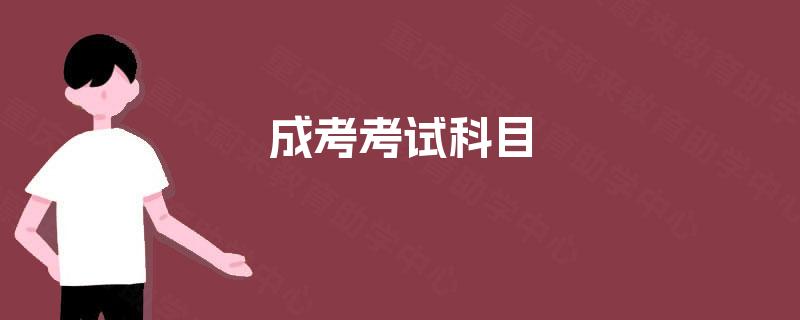 成考考试科目
