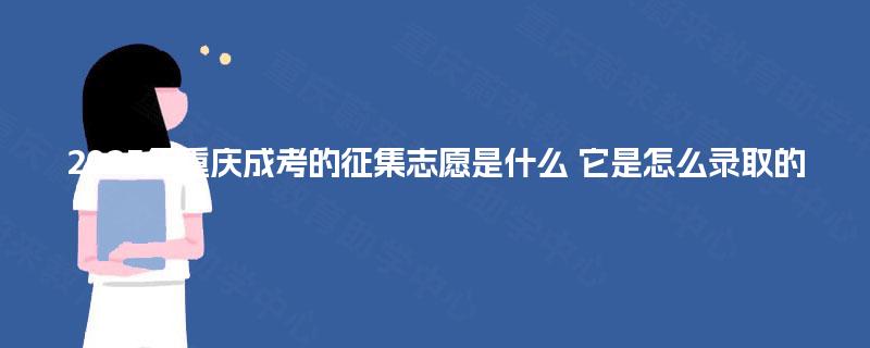2025年重庆成考的征集志愿是什么 它是怎么录取的 2025年重庆成考的征集志愿是什么 它是怎么录取的
