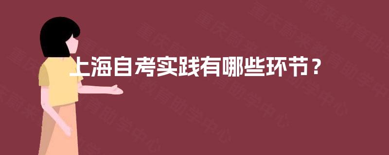 上海自考实践有哪些环节？