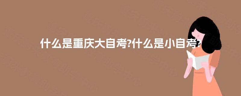 什么是重庆大自考?什么是小自考?